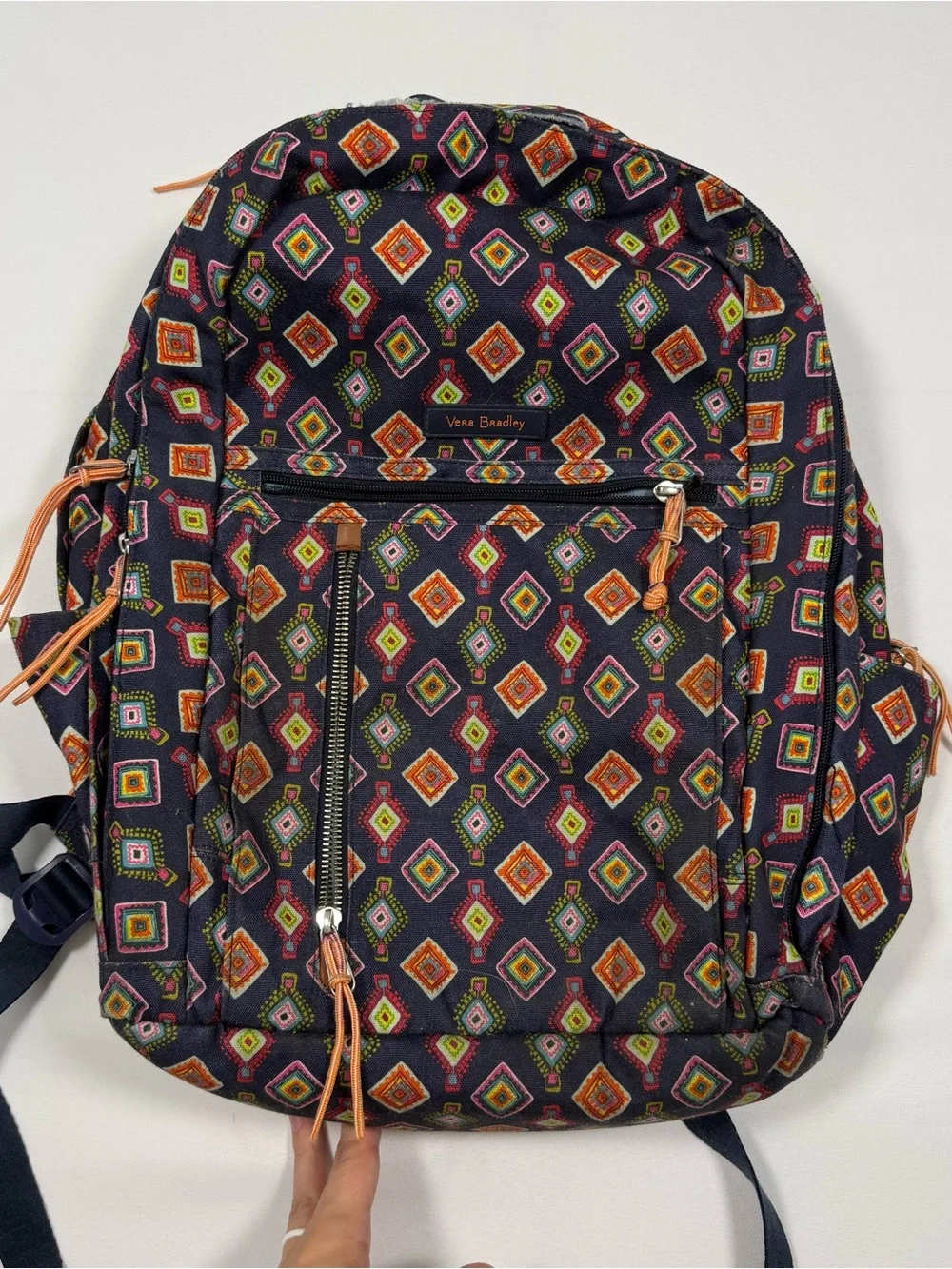 Vera Bradley Lighten Up Grand Backpack in Mini Medallions Print